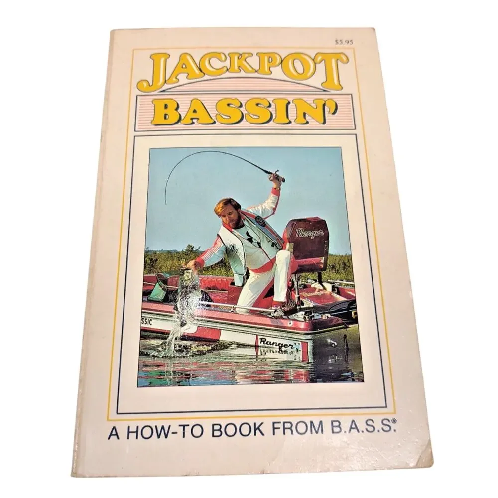 Vintage Fishing Jackpot Bassin' (1982) & Bassin' Secrets of the Pro (1995) PPB